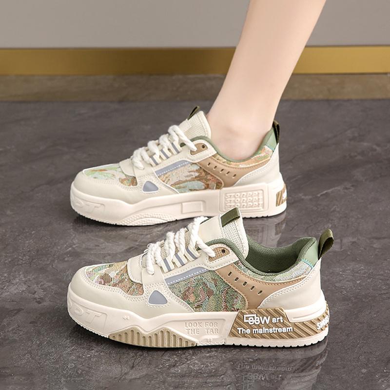 Board shoes spring and summer new platform sports shoes student casual canvas shoes