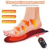 Heated Insoles with Remote 3 Temperature Settings Electric Shoe Insoles Winter Heated Insoles for Men Women