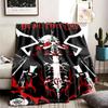 Devil May Cry Theme Blanket Suitable For The Sofa Camping And Travel Made Of Soft Flannel Material An Ideal Gift For Occasions Such As Birthday