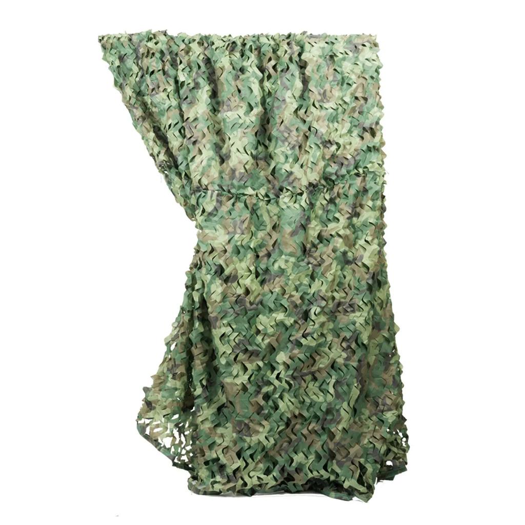 26 x 26FT Camouflage Netting Camo Woodland Net, Military Mesh Covering Decorations Blinds for Sunshade Camping Shooting Hunting