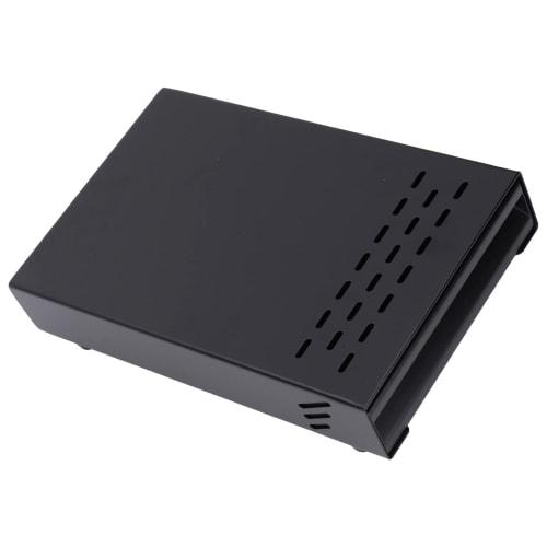 Stainless Steel Rubber Knock Box Drawer for Espresso Coffee, Thickening Coffee Residue Powder, Suitable for Home and Shop Use (Black LR063682)