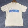 VINTAGE 70s San Francisco California T Shirt Size Large Travel Souvenir Sailboat