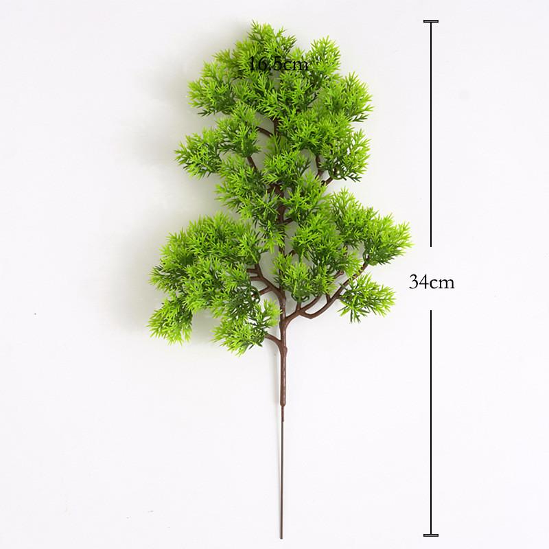 Bungeana Zucc Pinus Single Branch Beautiful Artificial Plant Realistic Decor