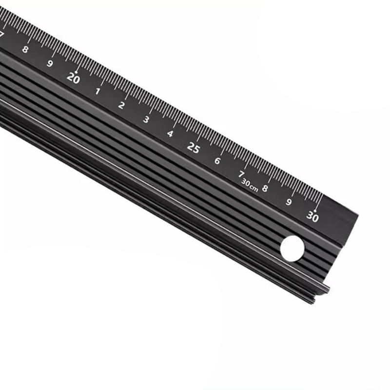 Professional Aluminum Alloy Ruler Metal Measuring Tool For Students Architects Engineering Drafting Measuring Drawing