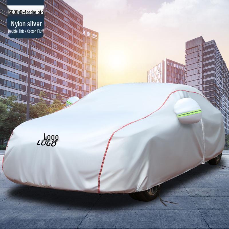 

Universal Thickened All-Season Car Cover: Sun, Rain, and Heat Protection Contact customer service for specific vehicle name