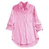 Retro Plaid Lapel Long Sleeve Shirt In Stock (2026)