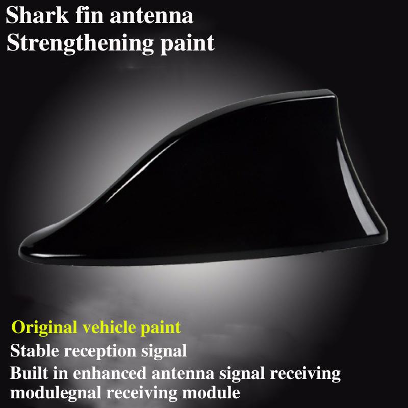 For Toyota Rav4 XA40 Shark Fin Antenna FM Signal Super Aerials Amplifier Waterproof Signal Amplifier FM/AM Radio Aerials