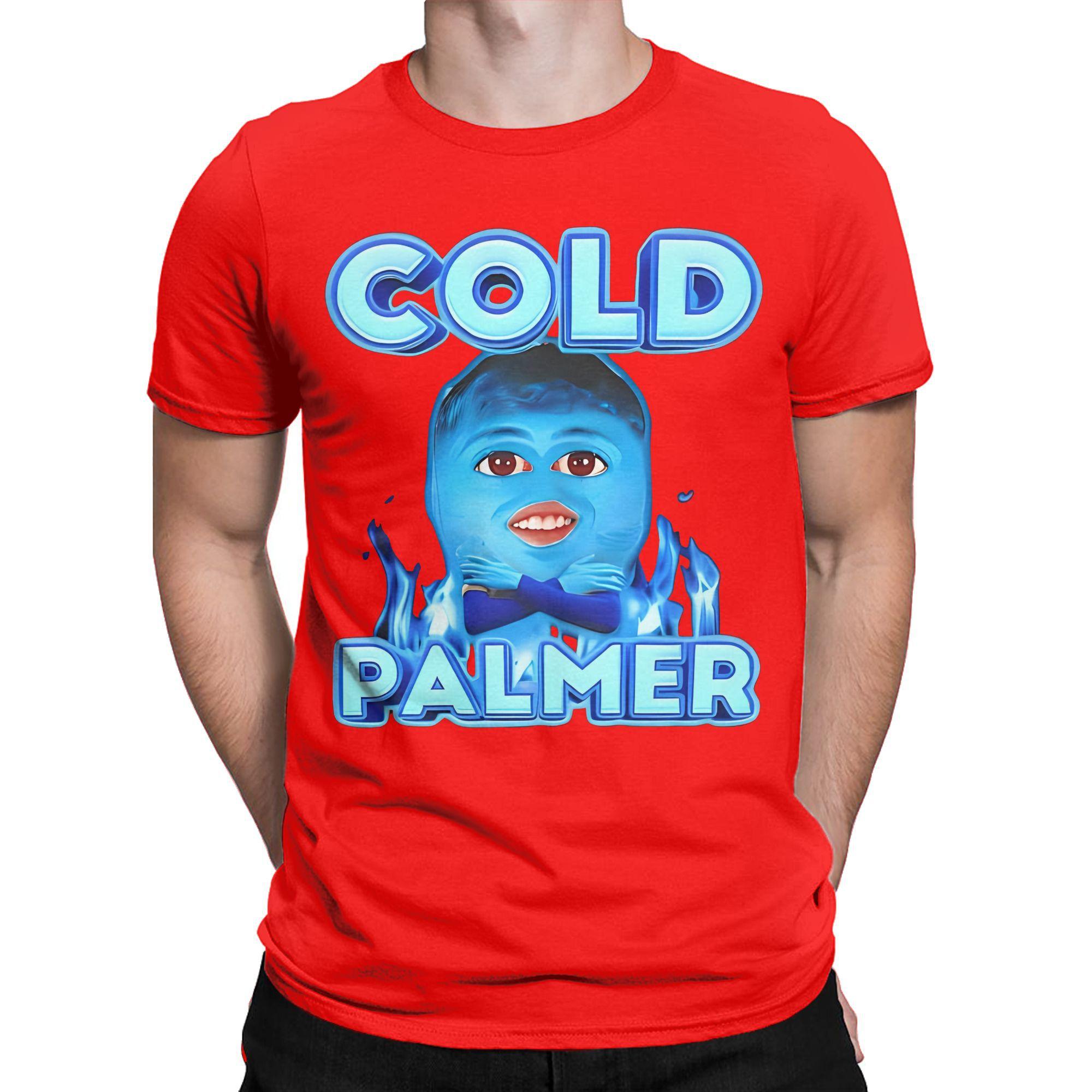 

Mens Womens Funny Cold Palmer Meme Shirt 100 Cotton Graphic Printed Tee Shirts Soccer Clothing Outfits M