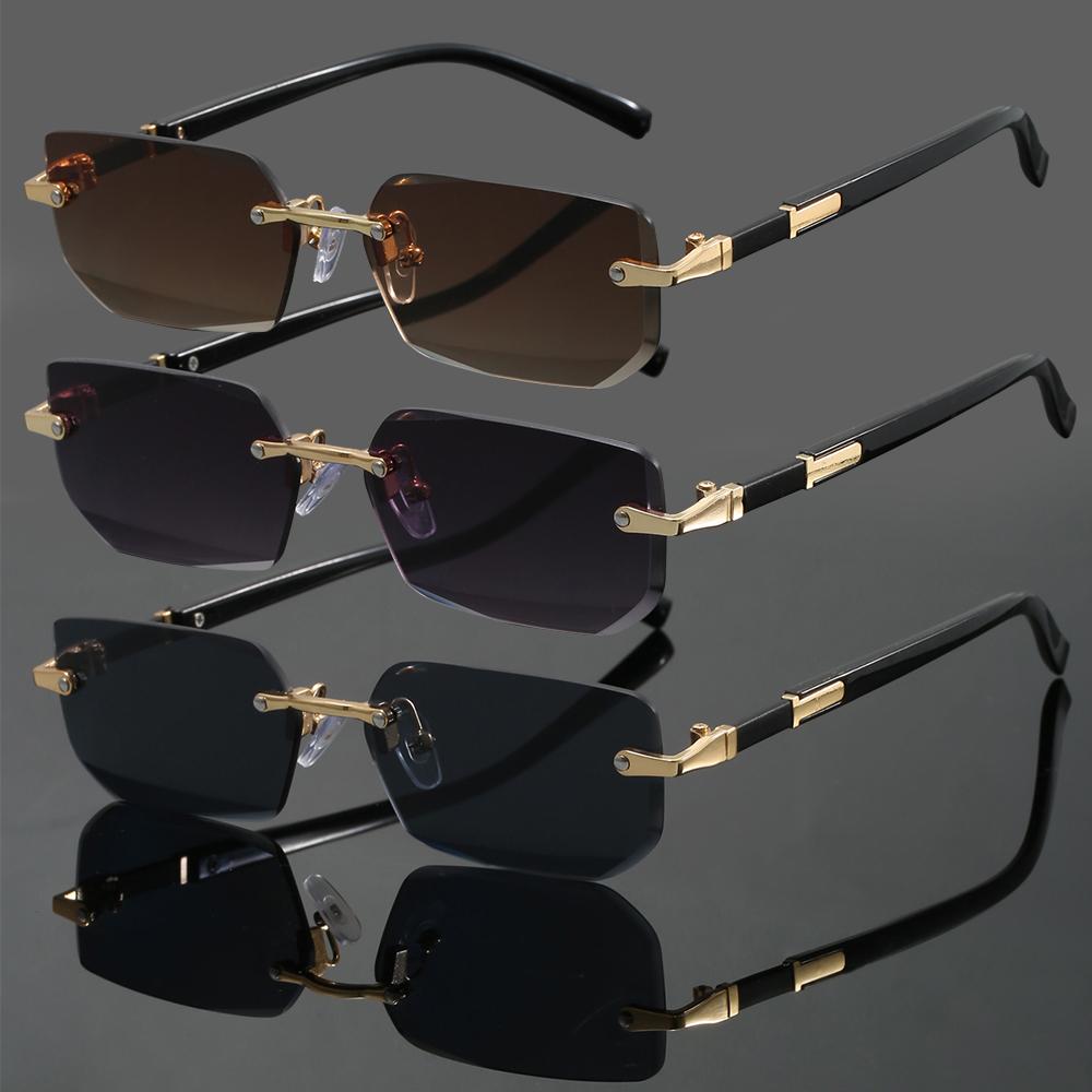 

3PCS Couples Fashion Sunglasses Summer Party Vacation Golf Decorative Photo Shoot Holiday Gift for Men And Women XE3676