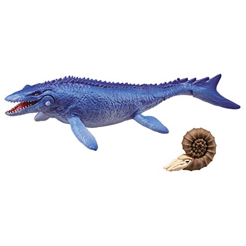 TAKARA TOMY "Ania AL-07 Mosasaurus (Floating Version)" Animal Dinosaur Realistic Moving Figure Toy for Ages 3 and Up
