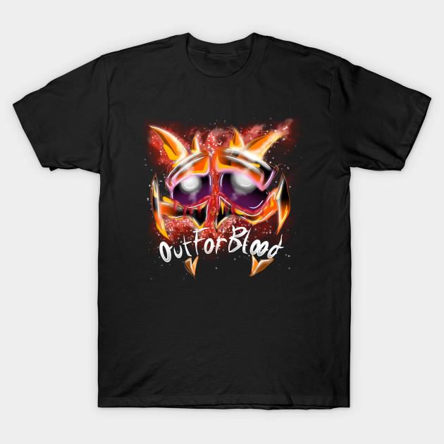 Men Black Print T-shirt Sum 41 • Out For Blood No-Cut Transfer Paper Print Cotton Tshirt 2XL чёрный