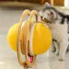 Sturdy Cat Scratcher Board with Planet Design Ball and Rotating Discs