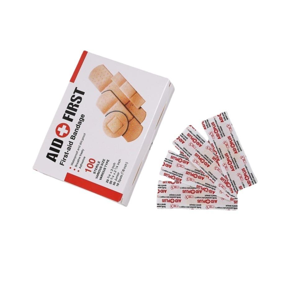 

100Pcs PE Band-Aid Combination Mixed Band-Aid Boxed Hemostatic Sticker