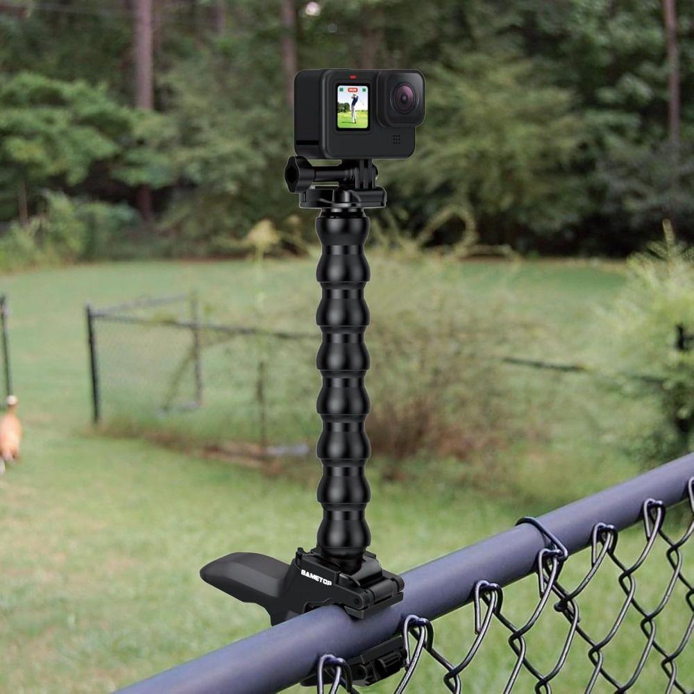 Braço Flexível com Mordentes Ajustáveis Suporte Universal Flexível para Câmera GoPro/DJI Osmo Action/Insta360 Vlogging