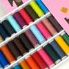 39-Color Polyester Sewing Thread Set, 260G, 40/2, for Home Sewing Machines