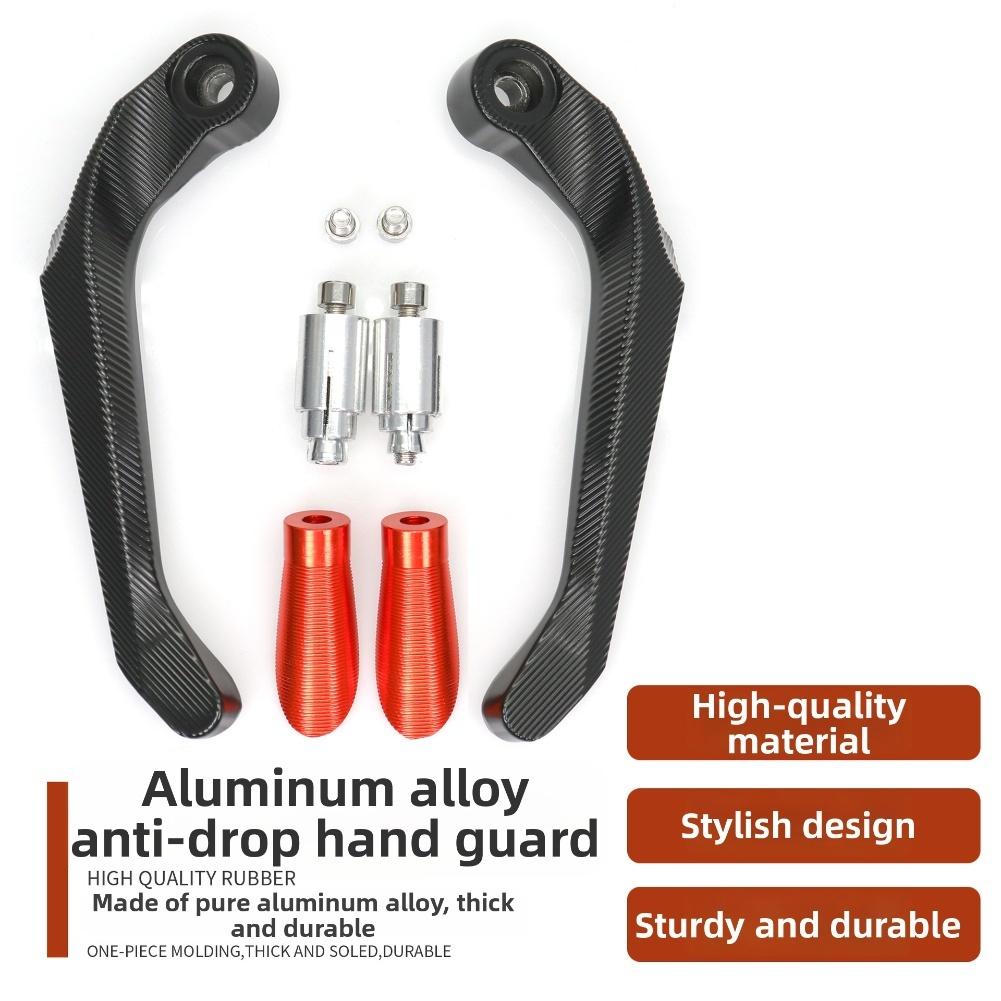 Motorcycle Brake Clutch Lever Handguard Aluminum Alloy Protector for 7 8 Inch Handlebar Compatible with Many Bikes
