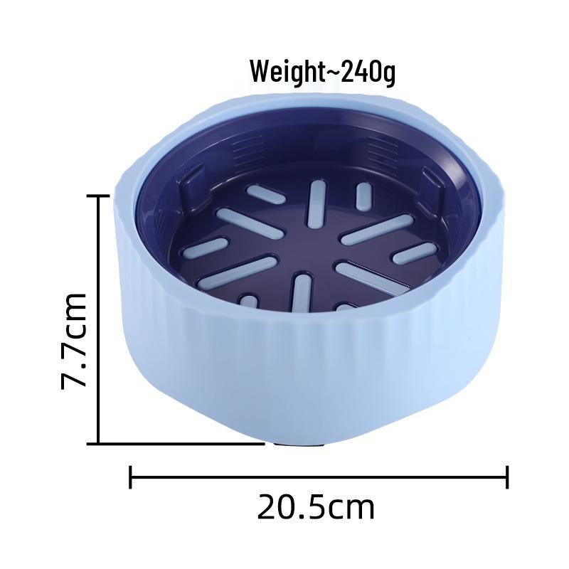 Custom Anti-Tip Non-Slip Slow Feeder Bowl for Dogs and Cats