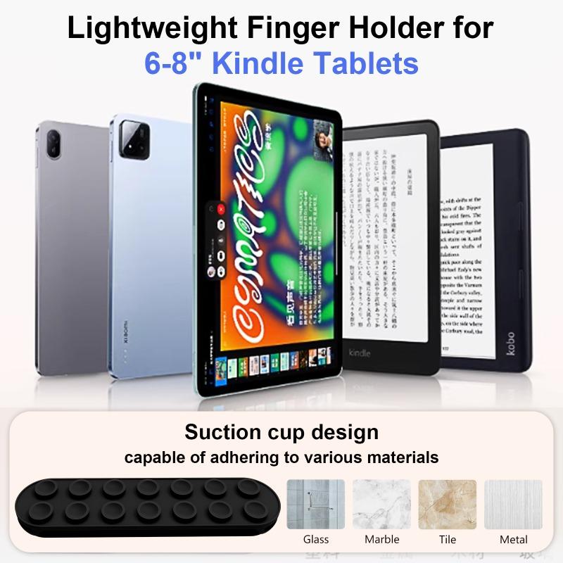Universal Phone Holder Sucker Strap Silicone Handheld Tablet Stand Grip AntiSlip Wrist Strap for Mobile Phone IPad Tablet Kindle