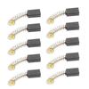 10Pcs High Quality Mini Drill Rotary Tool Carbon Brushes Electric Grinder Replacement Motors Spare Parts