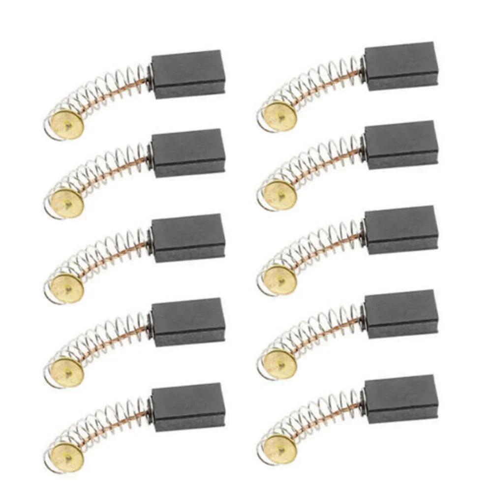 10Pcs High Quality Mini Drill Rotary Tool Carbon Brushes Electric Grinder Replacement Motors Spare Parts