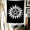 Wizard Magic & Witch Spell Pattern Home Decor Tapestry, Wall Hanging, Decorative RV Wall Cloth.ZGT0914391