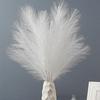 3pcs-Artificial Pampas Grass Simulation Feather Wedding Props Reed Hair Boho Home Decoration