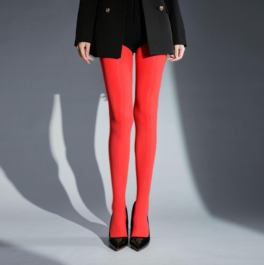 Medias Coloridas 912 Agujas Ultra-Transparentes Aurora Brillantes Aceite de Caballo 8D Talla Grande Anti-Enganches