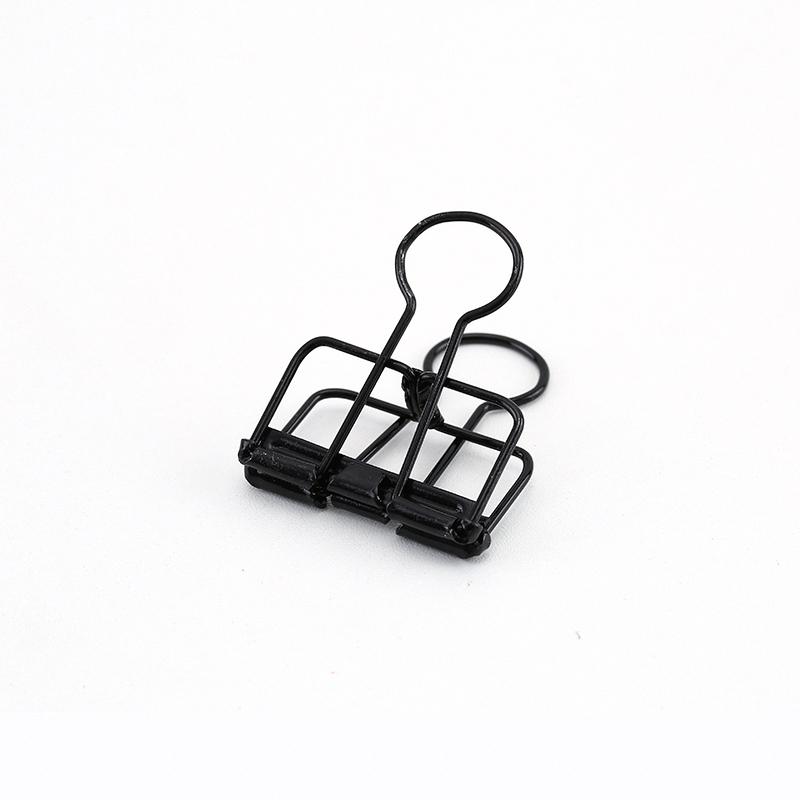 8 Colors 3 Sizes Ins Colors Gold Sliver Rose Green Purple Binder Clips Large Medium Small Office Study Binder Clips