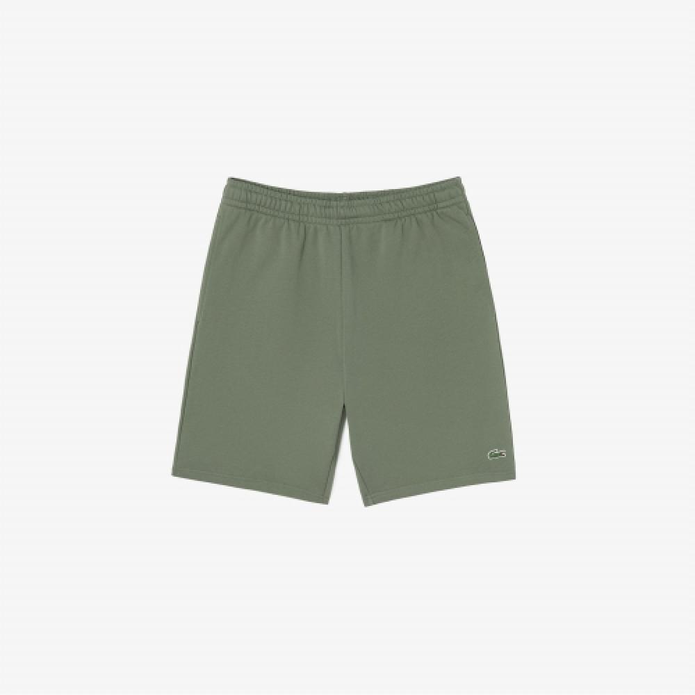 

LacoSte Men S Solid Sweat ShortS [khaki] 004