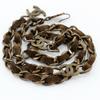 Chanel Chain Belt Belt A07928Y02269 Vintage Processing COCO Mark MARRON Brown Plated Gold/Suede Women Used