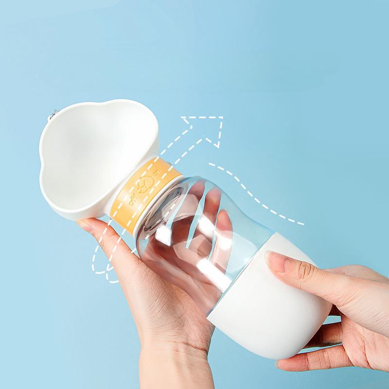 Portable Dog Water Cup Leak Proof Pet Travel Bottle Folding Dog Bowl Outdoor Dog Feeder Pet Accessories