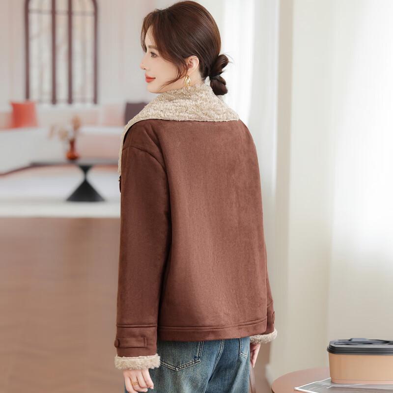 Yalu Women's Fleece-Lined Winter Jacket