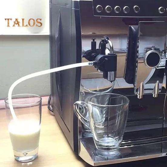 1 Set Milk Foam Hose High Low Temperature Resistant Milk Froth Convenient Practical Fully Automatic Coffee Machine Replacement Hose
