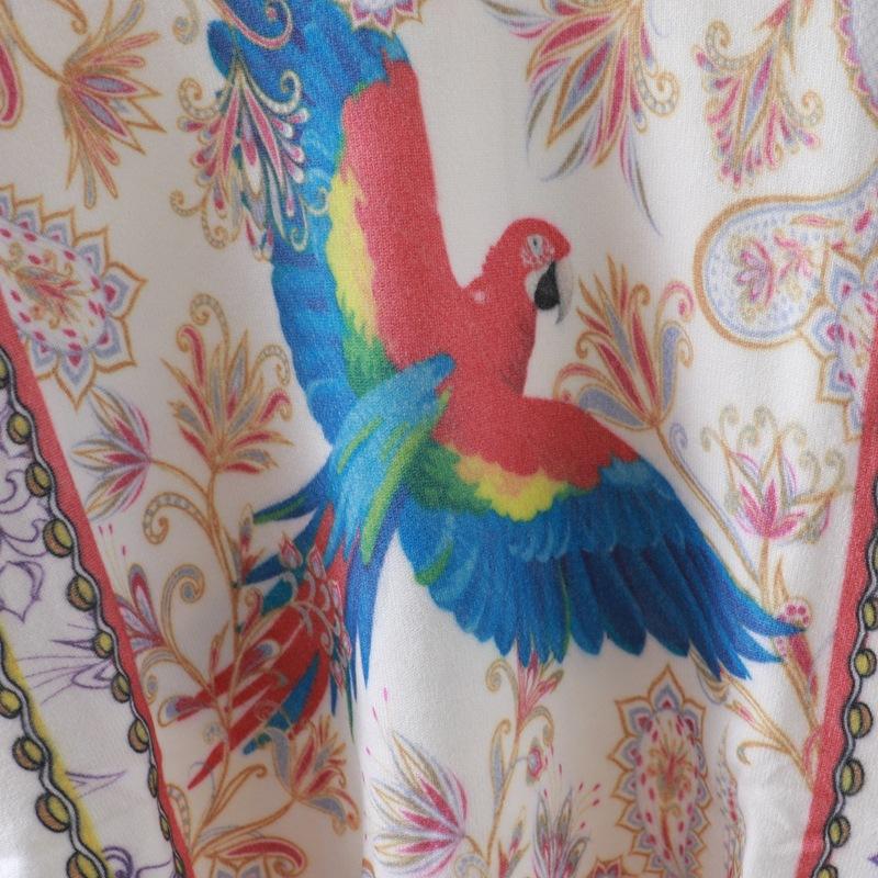 Mode Frauen Pullover Y2K Streetwear Bunte Vogel Druck Pullover femme Rundhals Unten Stricken Tops Mujer C-069