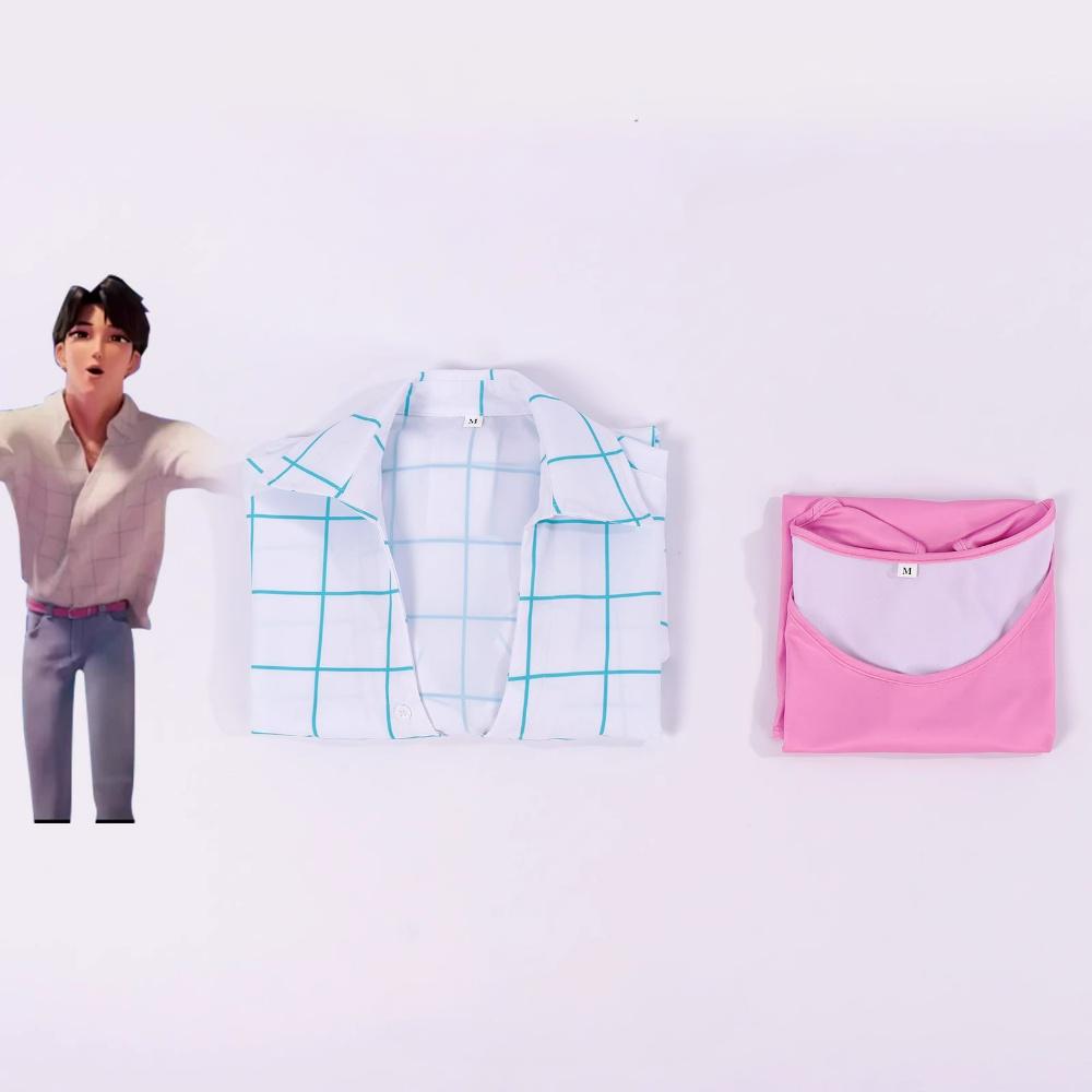 Anime KPop Chasseurs de Démons Saja Boys Costumes de Scène HUNTR/X Cosplay Abby Baby Jinu Mystère Romance Halloween Combinaison Complète