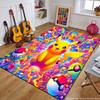 Cartoon Pokemon Anime 3D Carpet Rug for Home Living Room Bedroom Sofa Doormat Decor,Child Play Area Rug Non slip Floor Mat Gifts