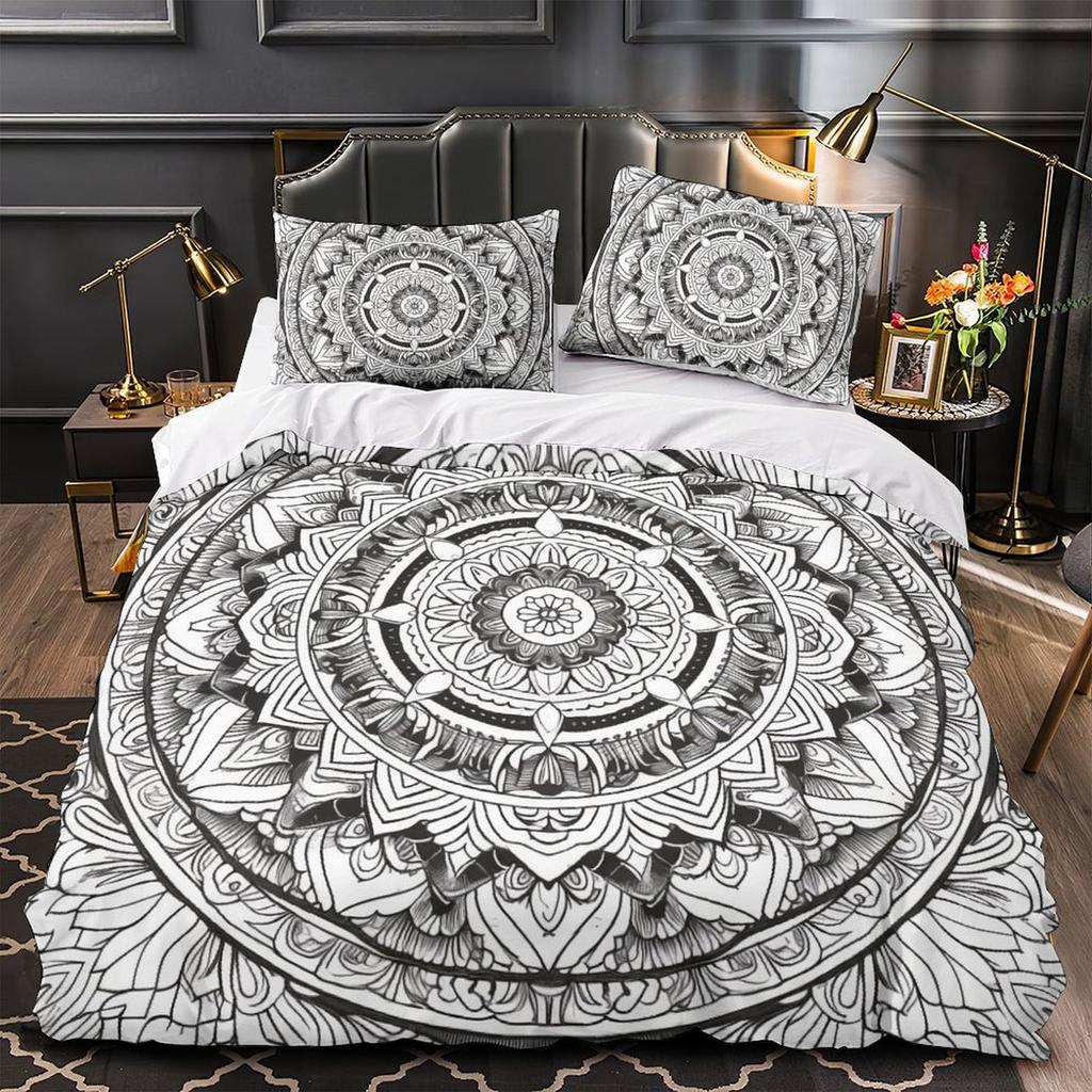 3D Digital Printing Bedding Two Or Three-Piece Set Bohemian Series Polyester