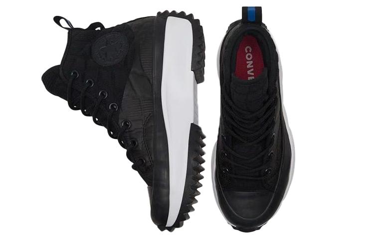 Men's Sneakers Converse Run Star Hike Hi Black Black/White