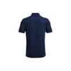 Under Armour Vanish Seamless Logo Print Loose Fit Short Sleeve Polo Shirt Men tops Academy-Blue 1370098-408
