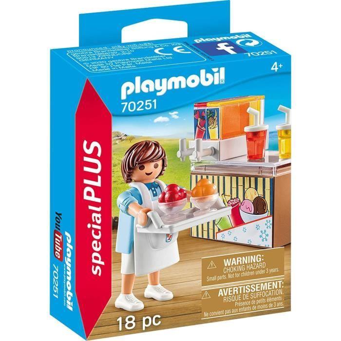 PLAYMOBIL - 70251 - Vendeur De Sorbets