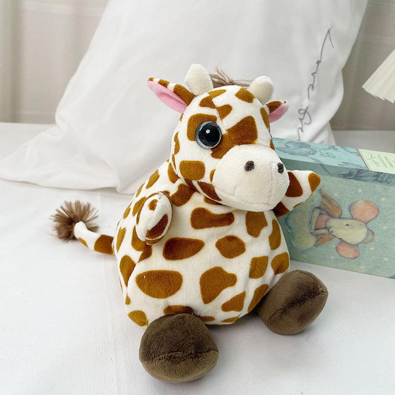 

Vika Beibei Sandbag Jungle Animal Plush Toy Elephant Doll Pendant Children S Doll Gift Wedding [Pendant] 12cm