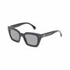 Chanel Can Be Equipped with Degree Logo Logo Irregular Sunglasses Women's Black