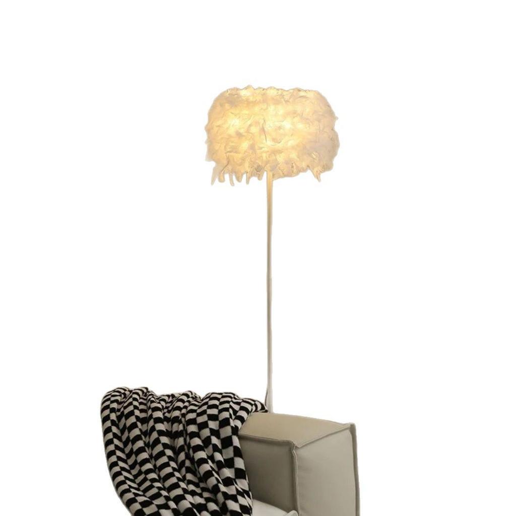 INS Creative Crystal Feather Lamp: Versatile Lighting for Weddings, Living Rooms, Studies, Bedrooms, and Fill Light for Beauty Streaming