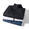 Men's  Casual Fashion  Color Patchwork Jacket Zipper Outwear Coat