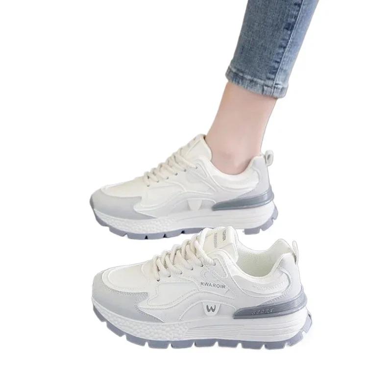 Fashion Women's Shoe Niche Design Balance Shoes Technology Versatile Splicing Ladies Shoes Fashion Classic Casual Female Sports Shoes