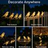 Waterproof Plastic Bird Light String For Porch Pathway Decorative Lamp Decoration for Courtyards Villa