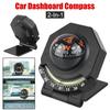Foldable Compass for Vehicle Boat Car Mount Compass Ball High Precision Navigation With Slope Meter 2-In-1 Car Dashboard Compass