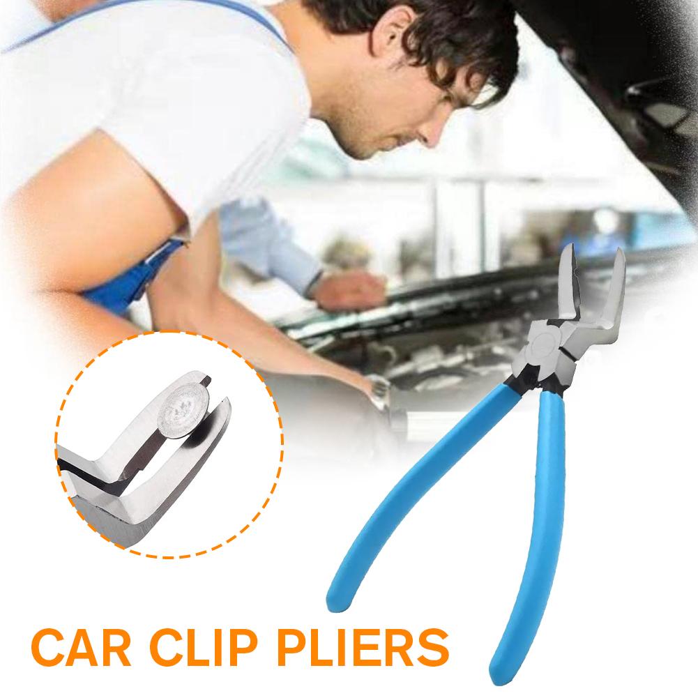 Wielofunkcyjne Szczypce Diagonalne Szczypce do Klipsów Samochodowych Szczypce do Nitów Samochodowych Szczypce Zaciskowe Szczypce do Izolacji Śrubokręt do Staples Narzędzie do Usuwania