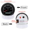 85mm GPS Speedometer 120km/h Speed Gauge + GPS Antenna Odometer ATV UTV Motorcycle Car Truck Boat Yacht 9-32V 7 Colors Backlight