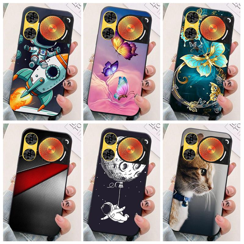 For ZTE nubia Music 2 Phone Case astronaut Silicone Camera Protection Back Cover For ZTE nubia Music 2 Music2 Funda Coque Capa